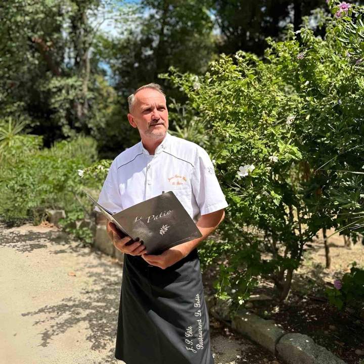 Chef cuisinier et gérant du restaurant Fontvieille